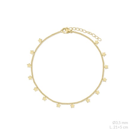 Tobillera de Acero inoxidable