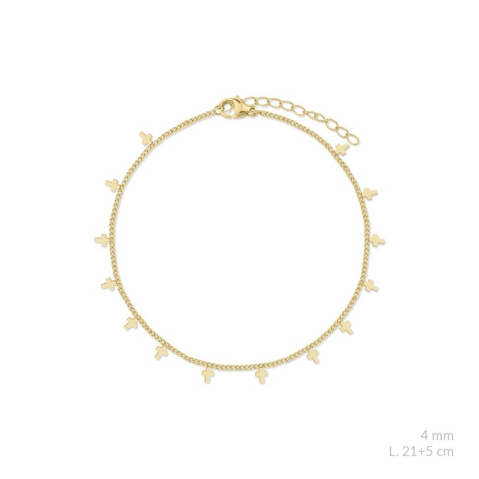 Tobillera de Acero inoxidable