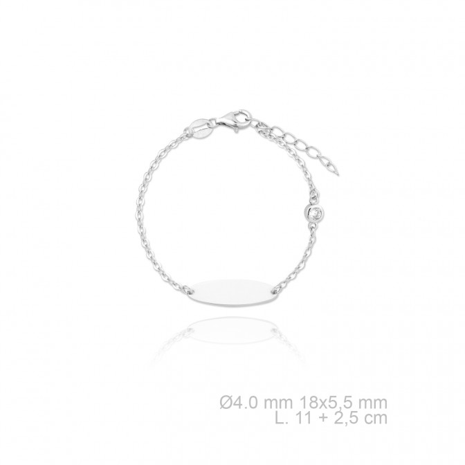 Pulsera de Plata de Ley