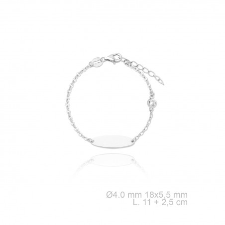 Pulsera de Plata de Ley