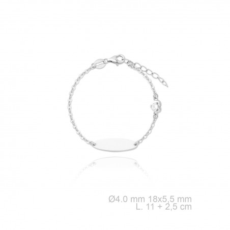 Pulsera de Plata de Ley