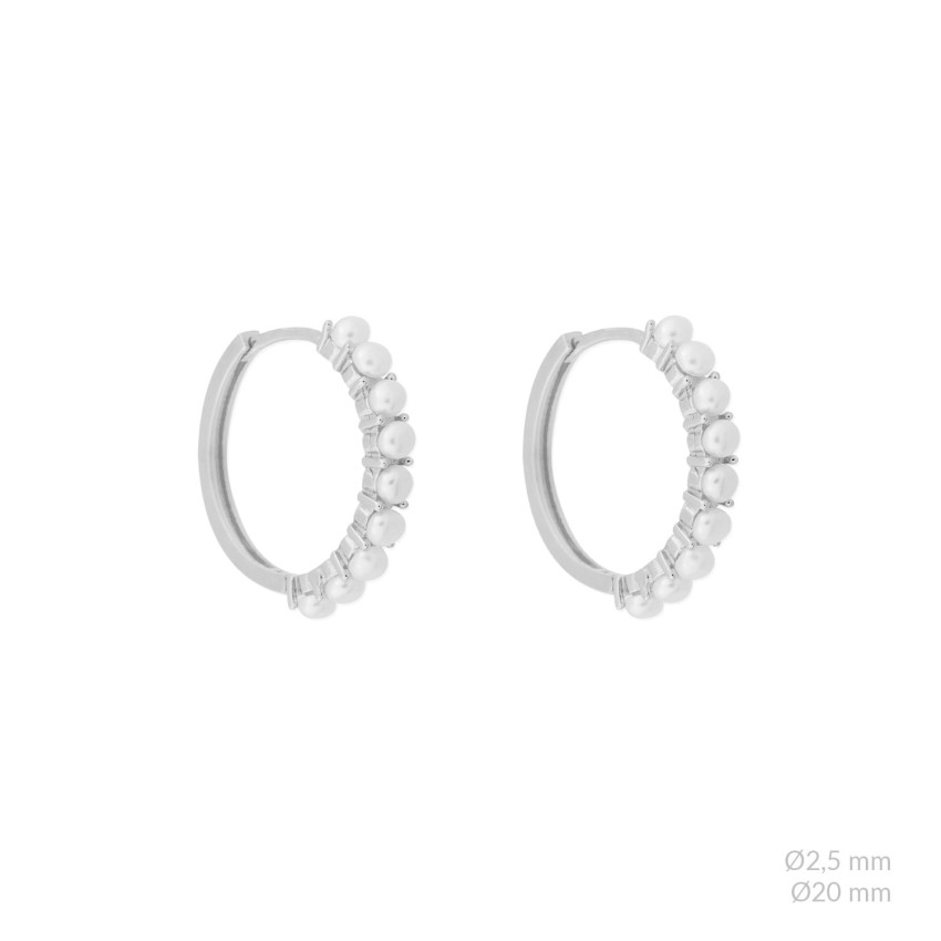 Pendientes de Plata de Ley