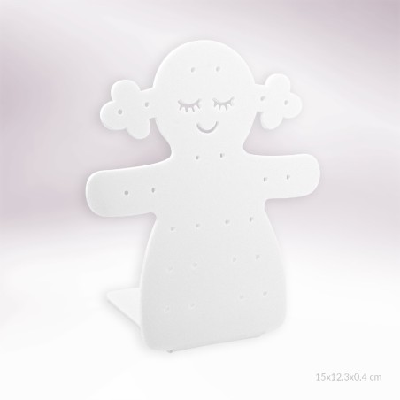 Expositor 12 Pendientes Presión/Tuerca