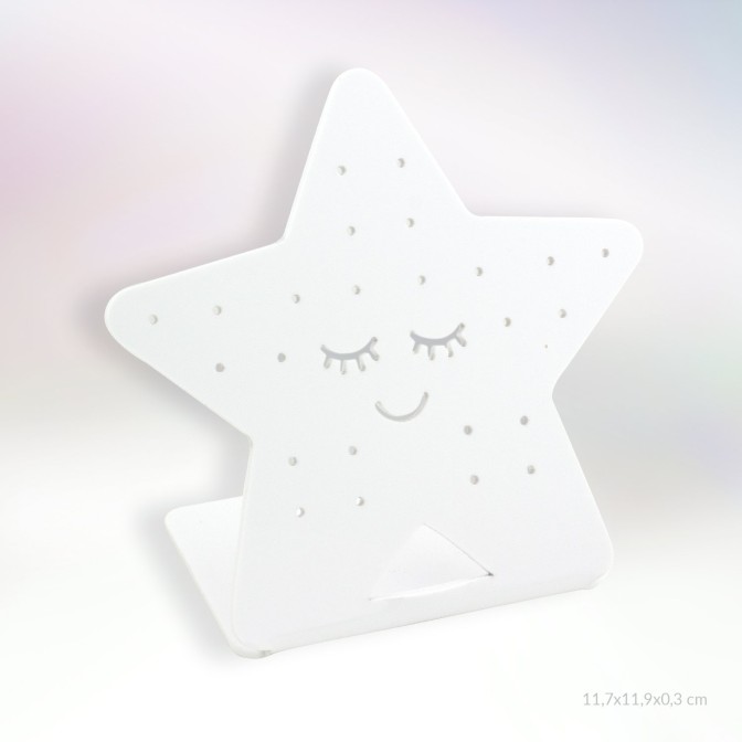 Expositor 12 Pendientes Presión/Tuerca