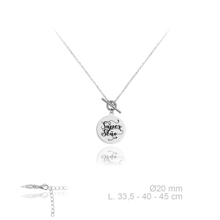 Gargantilla de Plata de Ley 