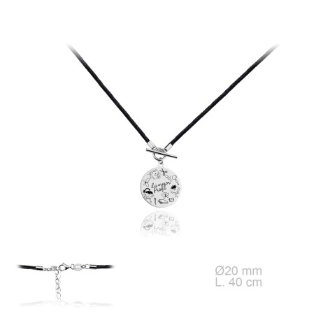 Gargantilla de Plata de Ley 