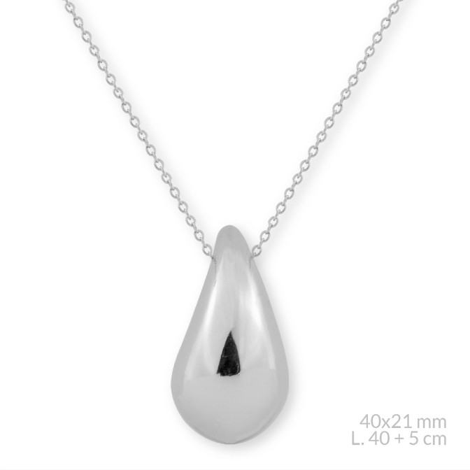 Gargantilla de Acero inoxidable | 40x21 mm