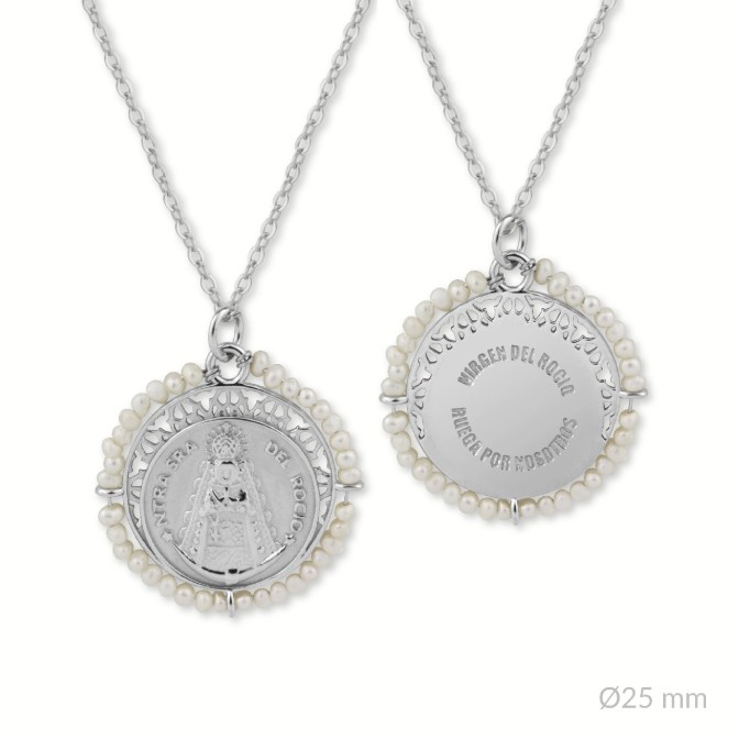 Gargantilla de Plata de Ley | Virgen del Rocío