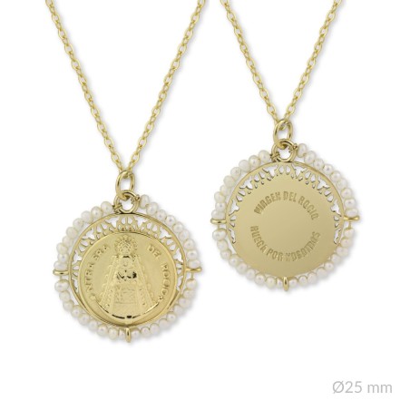 Gargantilla de Plata de Ley | Virgen del Rocío