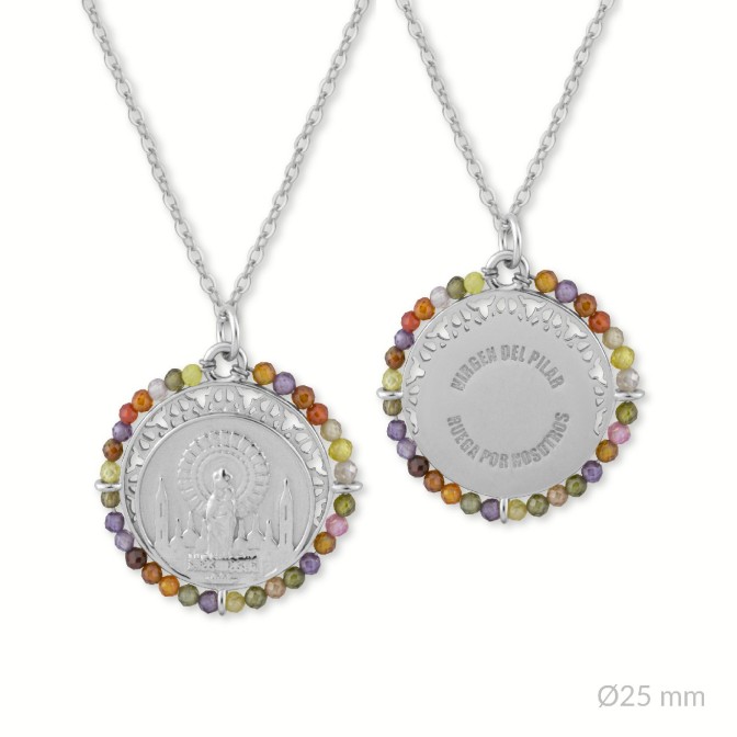 Gargantilla de Plata de Ley | Virgen del Pilar