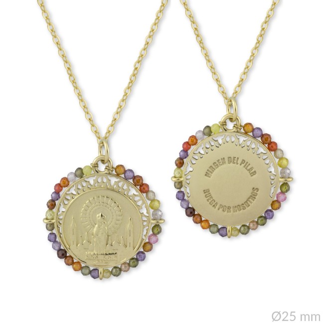 Gargantilla de Plata de Ley | Virgen del Pilar