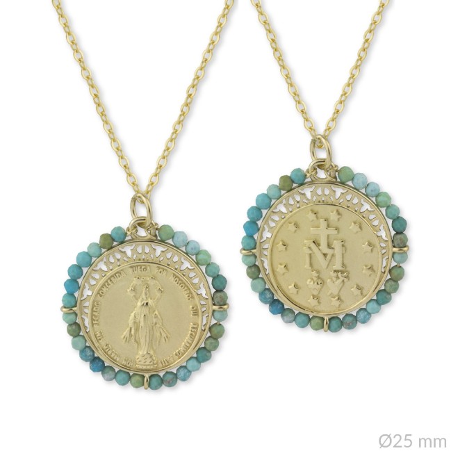 Gargantilla de Plata de Ley | Virgen Milagrosa