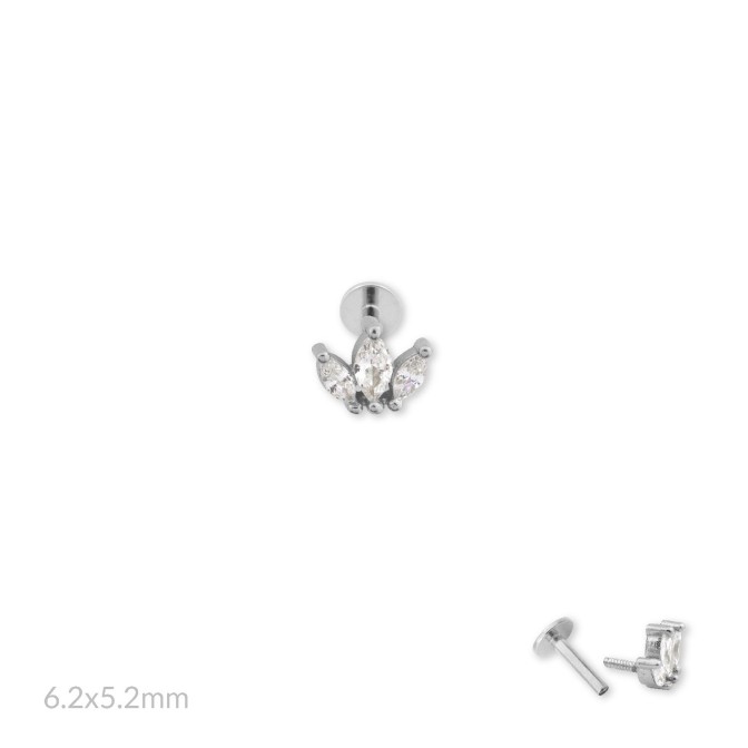 Piercing de Plata de Ley