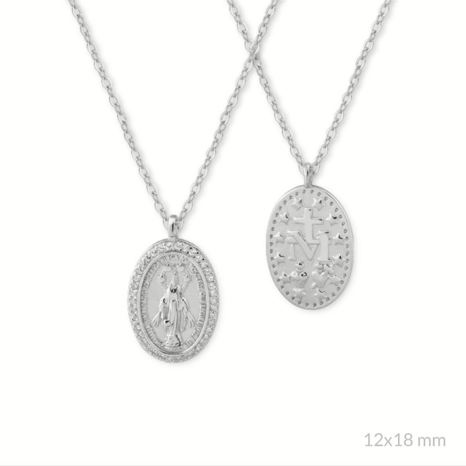 Gargantilla de Plata de Ley | Milagrosa