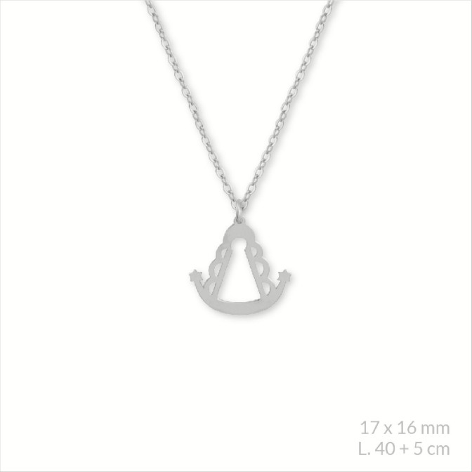 Gargantilla de Plata de Ley | Virgen del Rocío