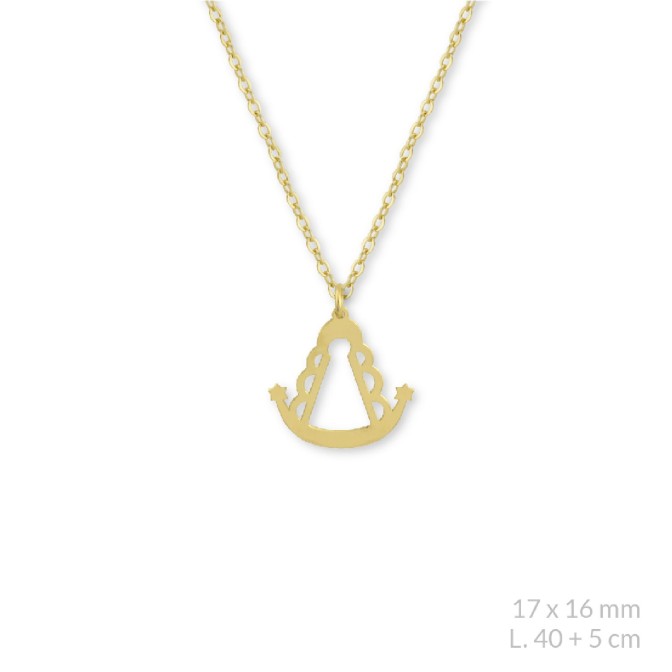 Gargantilla de Plata de Ley | Virgen del Rocío