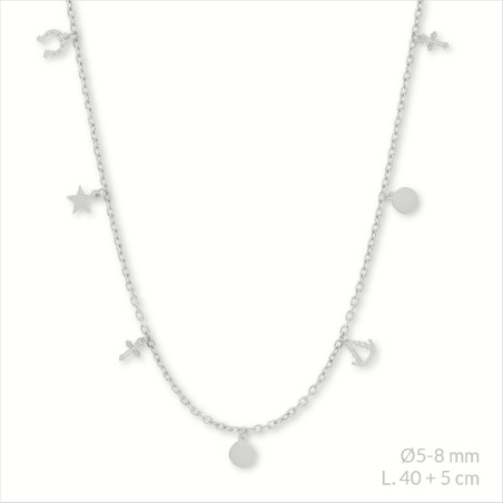 Gargantilla de Plata de Ley | Virgen del Rocío