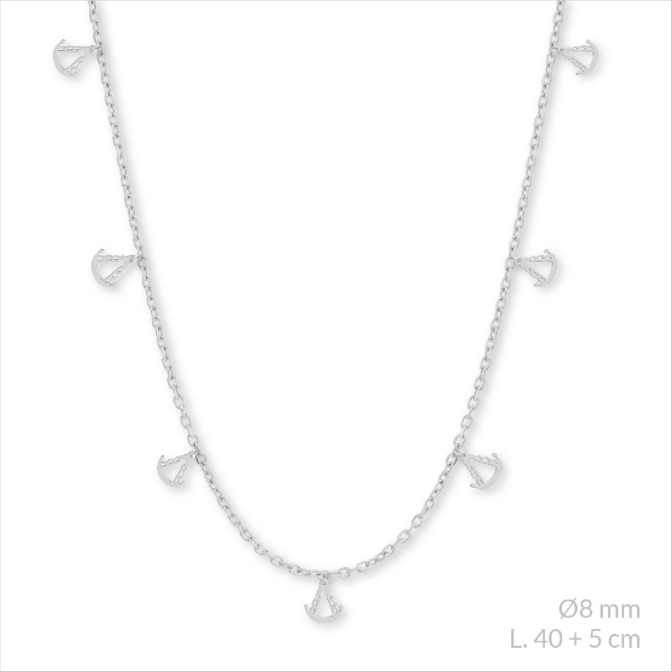 Gargantilla de Plata de Ley | Virgen del Rocío