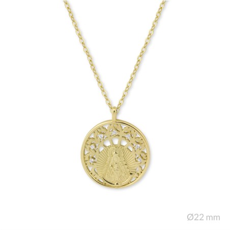 Gargantilla de Plata de Ley | Virgen del Rocío