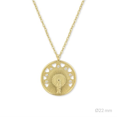 Gargantilla de Plata de Ley | Virgen del Pilar