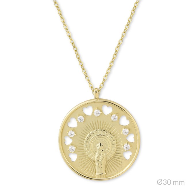 Gargantilla de Plata de Ley | Virgen del Pilar