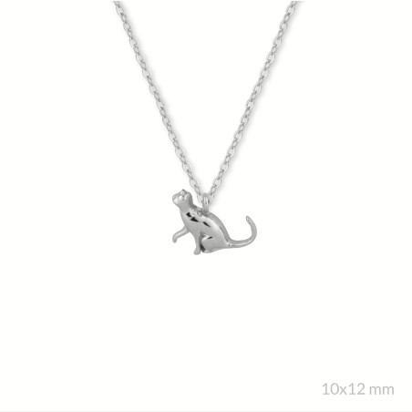 Gargantilla de Plata de Ley | Gato