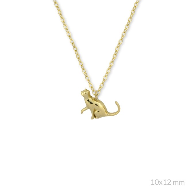 Gargantilla de Plata de Ley | Gato