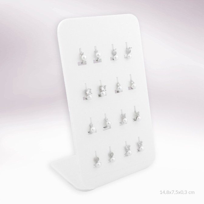 Expositor - 8 pares de pendientes