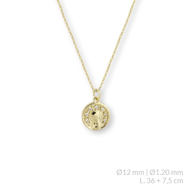 Gargantilla de Plata de Ley