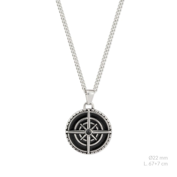 Gargantilla de acero inoxidable