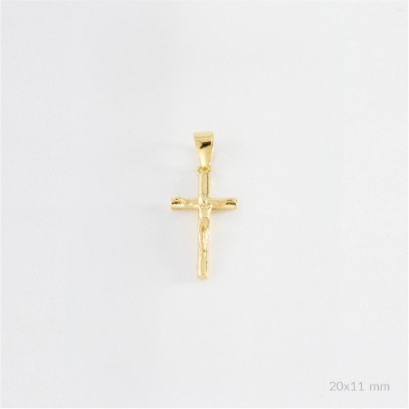 Colgante de Plata de Ley | Cruz con Cristo