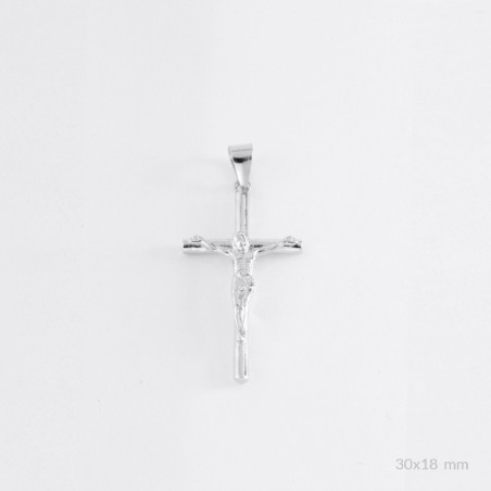 Colgante de Plata de Ley | Cruz con Cristo