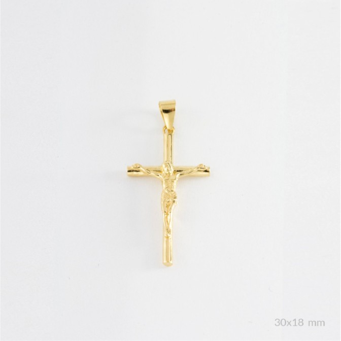 Colgante de Plata de Ley | Cruz con Cristo