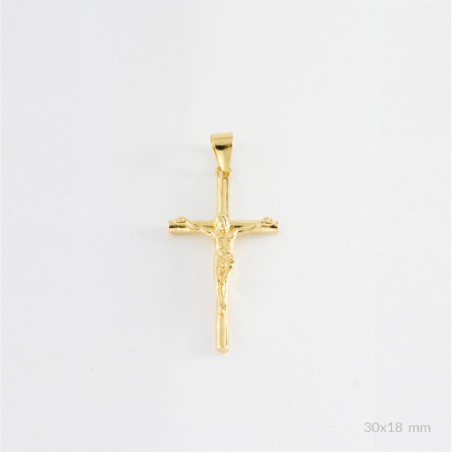 Colgante de Plata de Ley | Cruz con Cristo