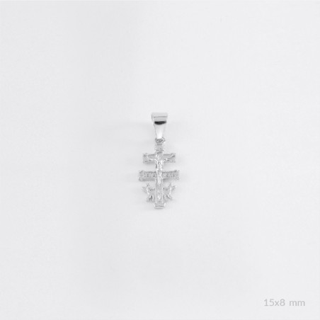 Colgante de Plata de Ley | Cruz de Caravaca