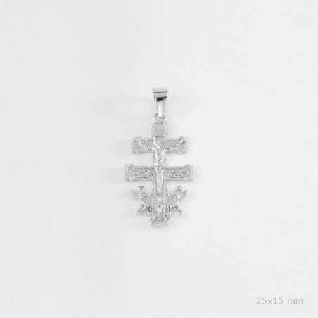 Colgante de Plata de Ley | Cruz de Caravaca