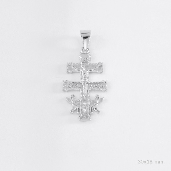 Colgante de Plata de Ley | Cruz de Caravaca