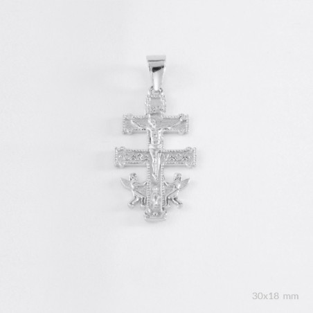 Colgante de Plata de Ley | Cruz de Caravaca