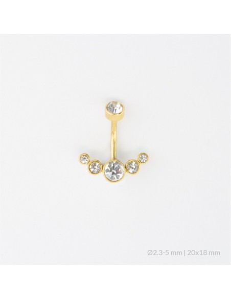 Piercing de Acero inoxidable