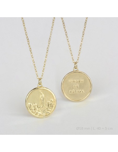 Gargantilla de Plata de Ley | Virgen de Fátima