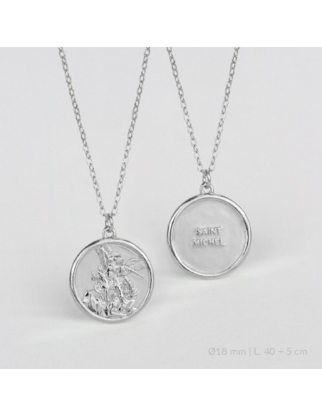 Gargantilla de Plata de Ley | Saint Michel
