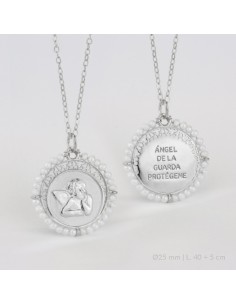 Gargantilla de Plata de Ley | Ángel de la Guarda