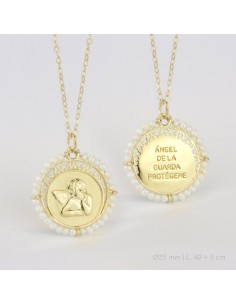 Gargantilla de Plata de Ley | Ángel de la Guarda