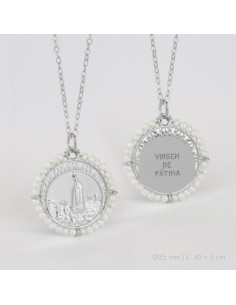 Gargantilla de Plata de Ley | Virgen de Fátima