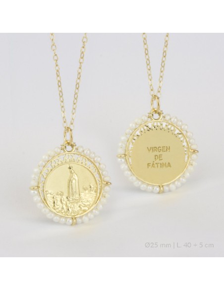 Gargantilla de Plata de Ley | Virgen de Fátima