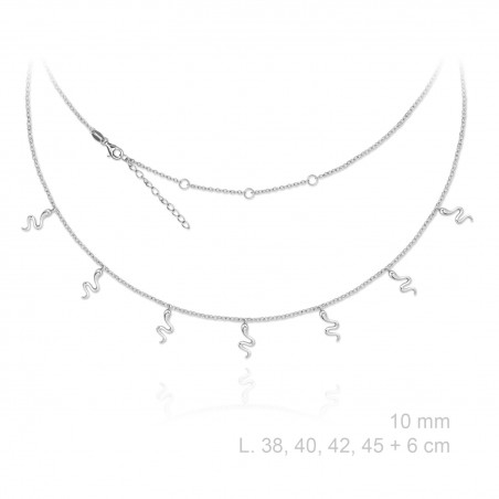 Gargantilla de Plata de Ley