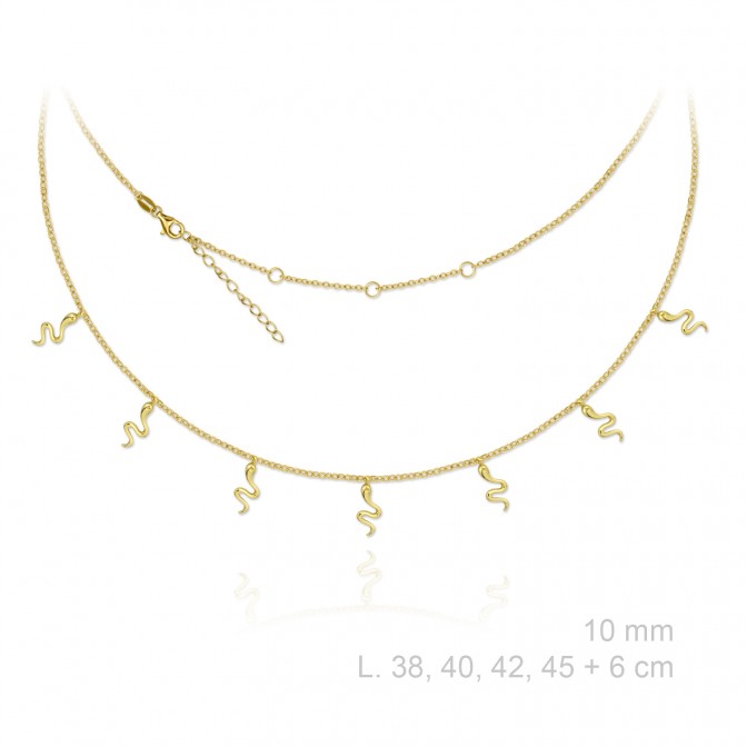 Gargantilla de Plata de Ley