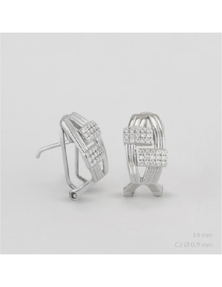 Pendientes de Plata de Ley