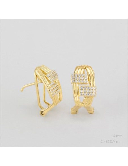 Pendientes de Plata de Ley