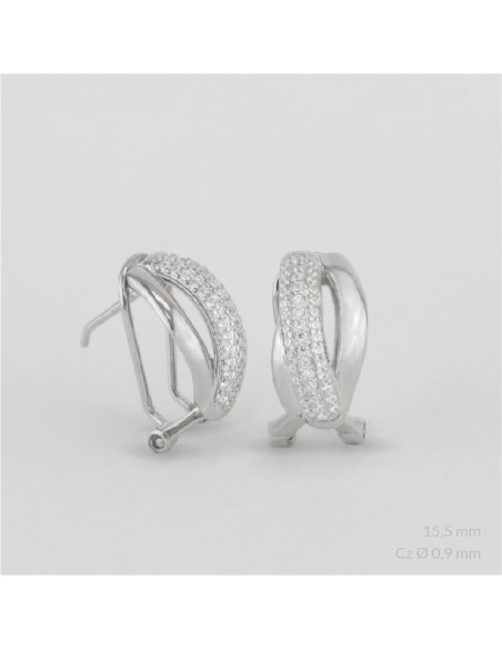 Pendientes de Plata de Ley